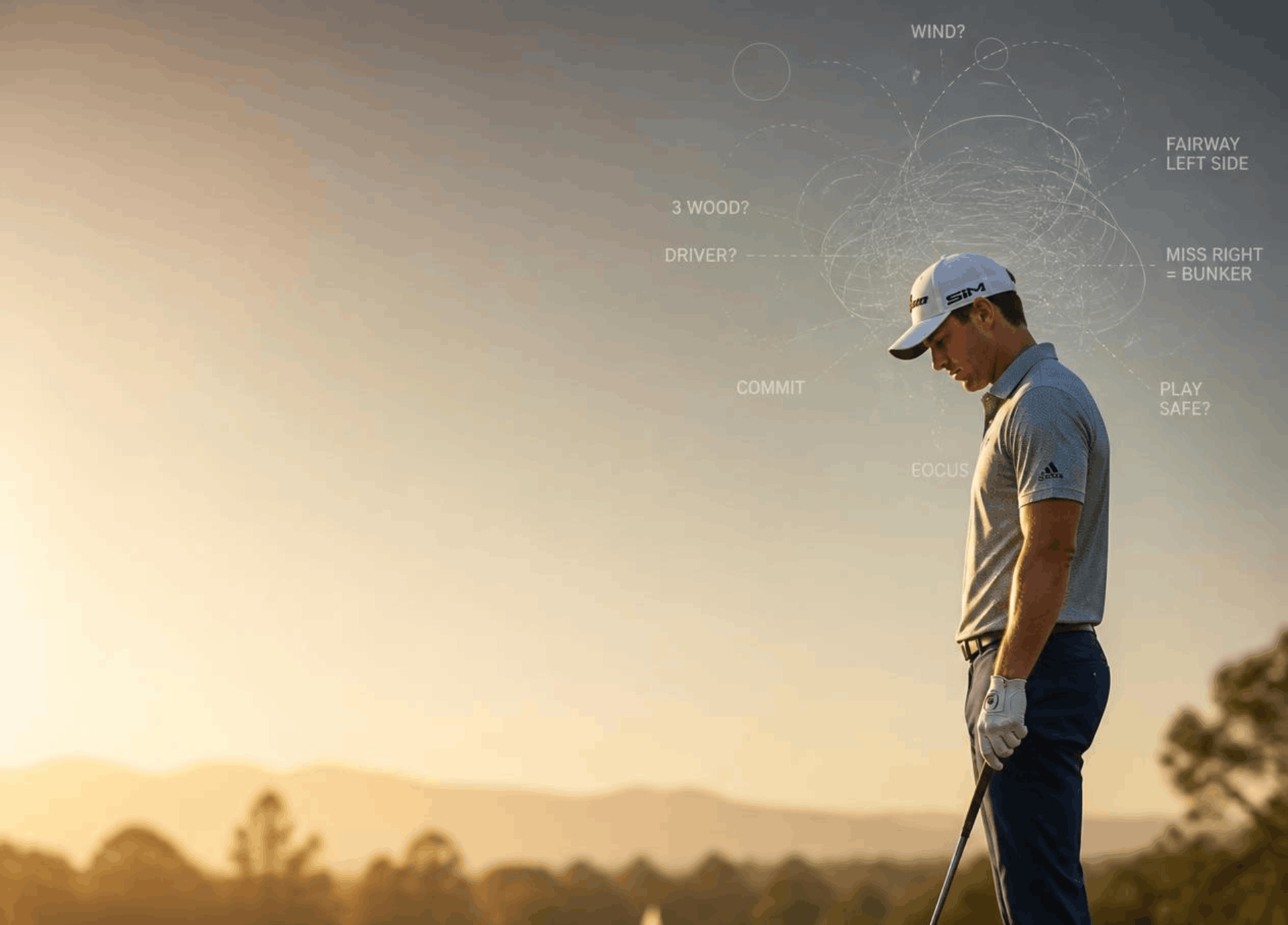 Warum Golfer oft am eigenen Denken scheitern