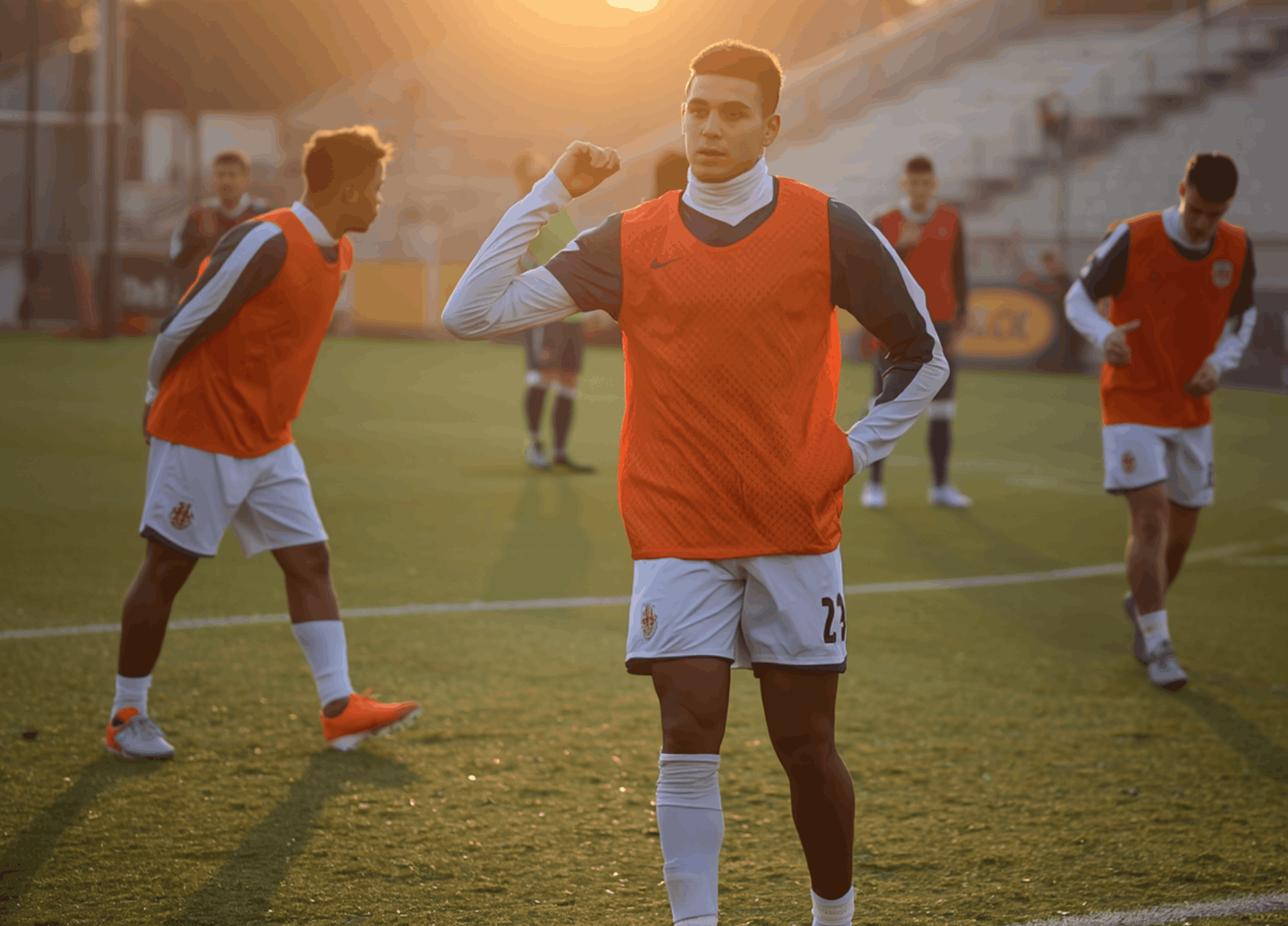 Warum manche Fußballer schon vor dem Anpfiff Energie verlieren